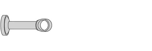 Interstil 20813 Wandträger 8 cm