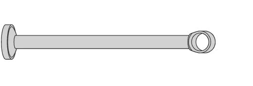 Interstil 20816 Wandträger 23 cm