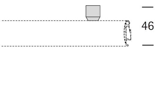 Interstil 21614 Deckenträger Corpus 2 cm