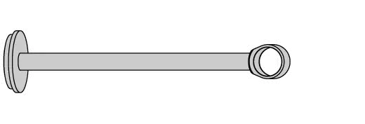 Interstil 25614 Träger geschlossen 23 cm