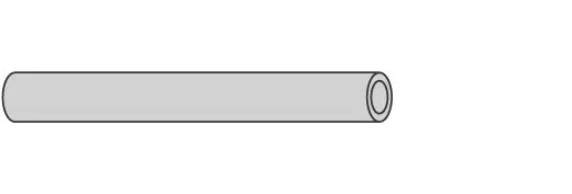 Interstil 25810 Stahlrohr 25 mm Durchmesser