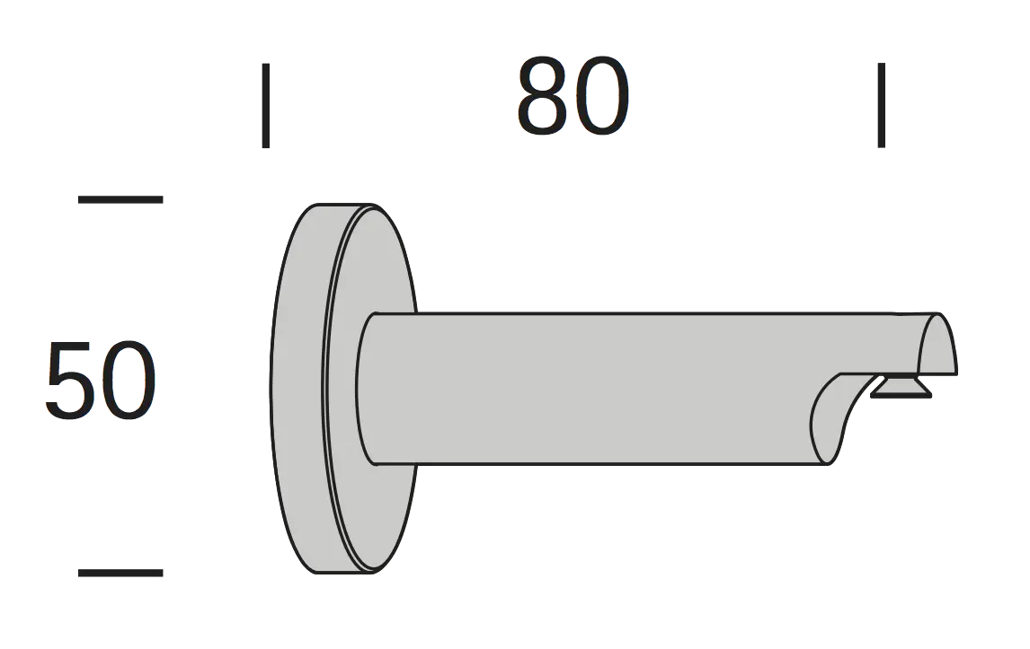 Interstil 26811 Wandträger 8 cm