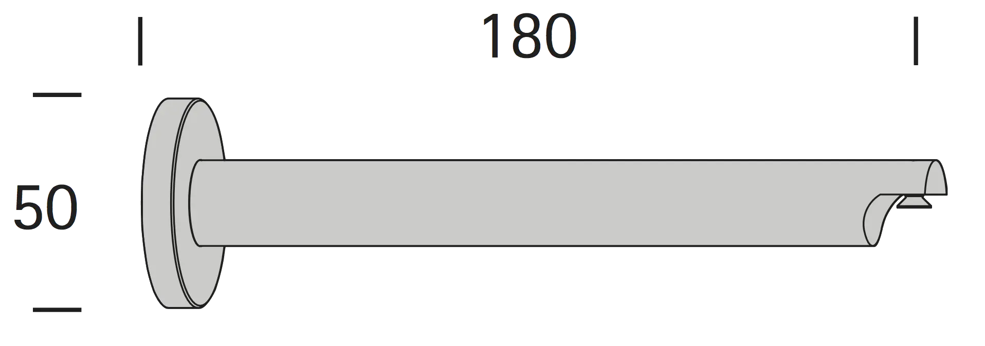 Interstil 26813 Wandträger 18 cm