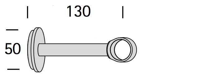 Interstil 26832 Träger 13 cm