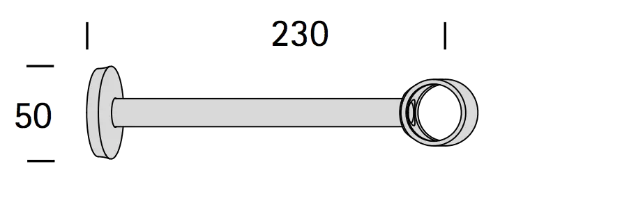 Interstil 30834 Träger 23 cm