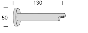 Interstil 33512 Wandträger 13 cm