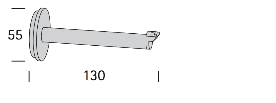 Interstil 33612 Wandträger 13 cm