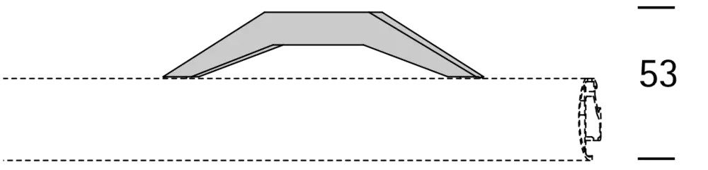 Interstil 33715 Deckenträger Quantum W