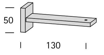 Interstil 39912 Wandträger 13 cm