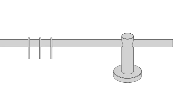 Interstil Garnitur Uno Takt 0100t 1-läufig