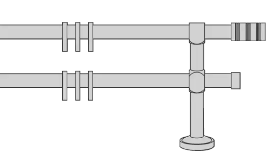 Interstil Garnitur Hector 01767 2-läufig