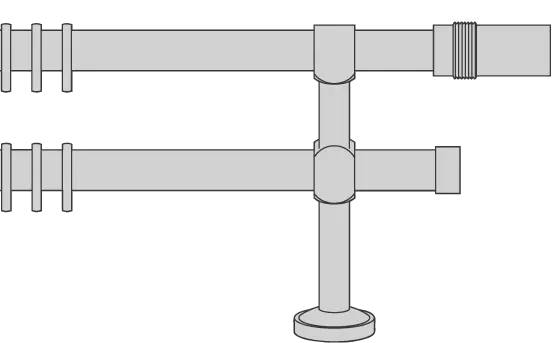 Interstil Garnitur Akzent 02157 2-läufig
