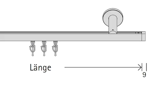 Interstil Garnitur Lee 3 02330 1-läufig
