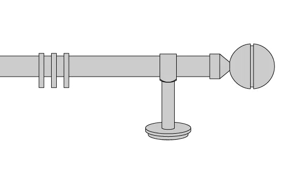 Interstil Garnitur Globus 02539 1-läufig