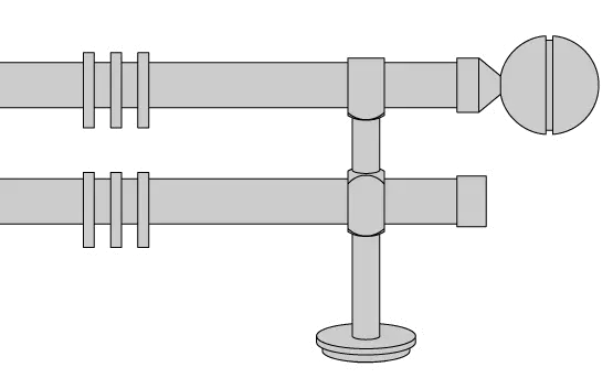 Interstil Garnitur Globus 02541 2-läufig