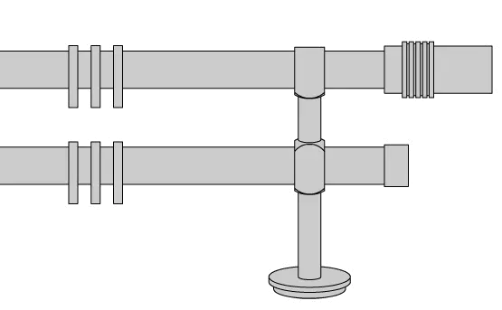 Interstil Garnitur Focus 02551 2-läufig