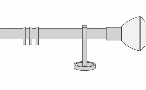 Interstil Garnitur Facette flache Träger 02580 1-läufig