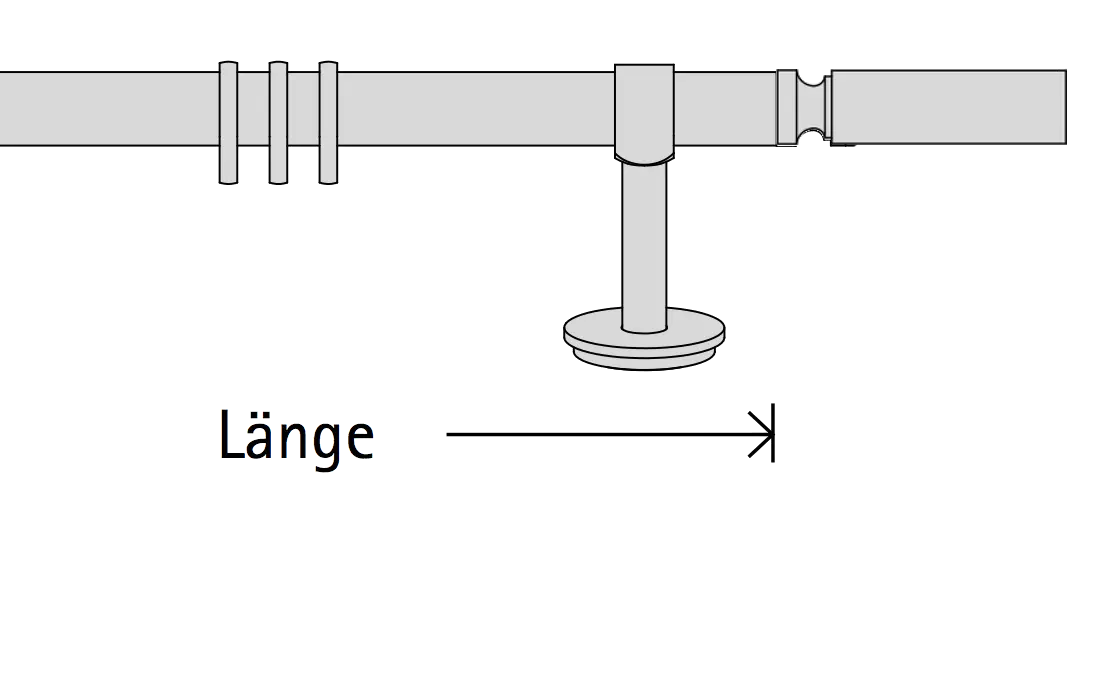 Interstil Garnitur Kensington 02601 1-läufig