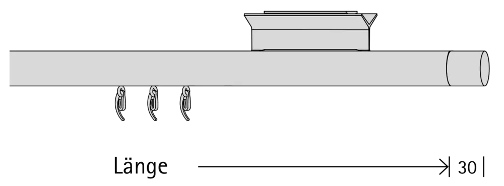 Interstil Garnitur Novum 30 03132 1-läufig