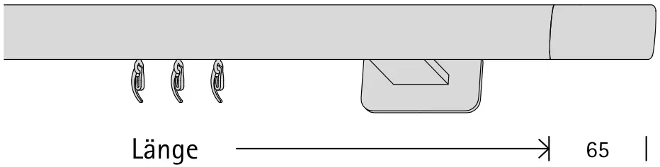 Interstil Garnitur trim.1 03338 1-läufig
