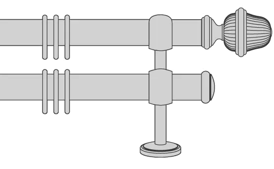 Interstil Garnitur Prestige 03563 2-läufig