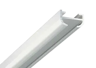Aluminiumschiene halbrund einläufig
