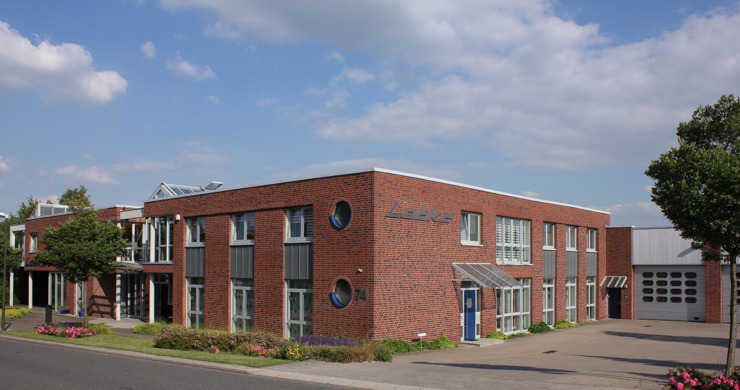 Firmengebäude Raumausstattung Lübke, Lünen