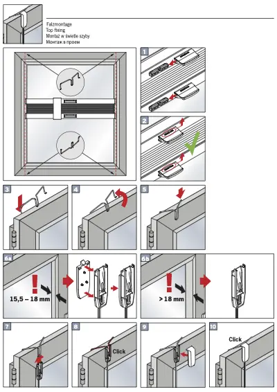 Montageanleitung Klemmträger III