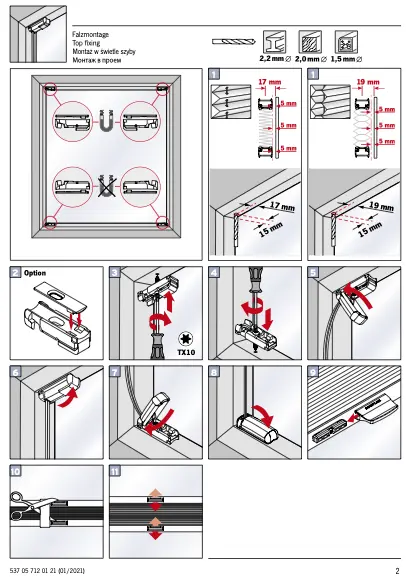 Montageanleitung Spannschuh
