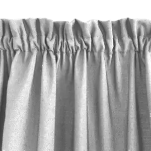 Gardine mit Kräuselband
